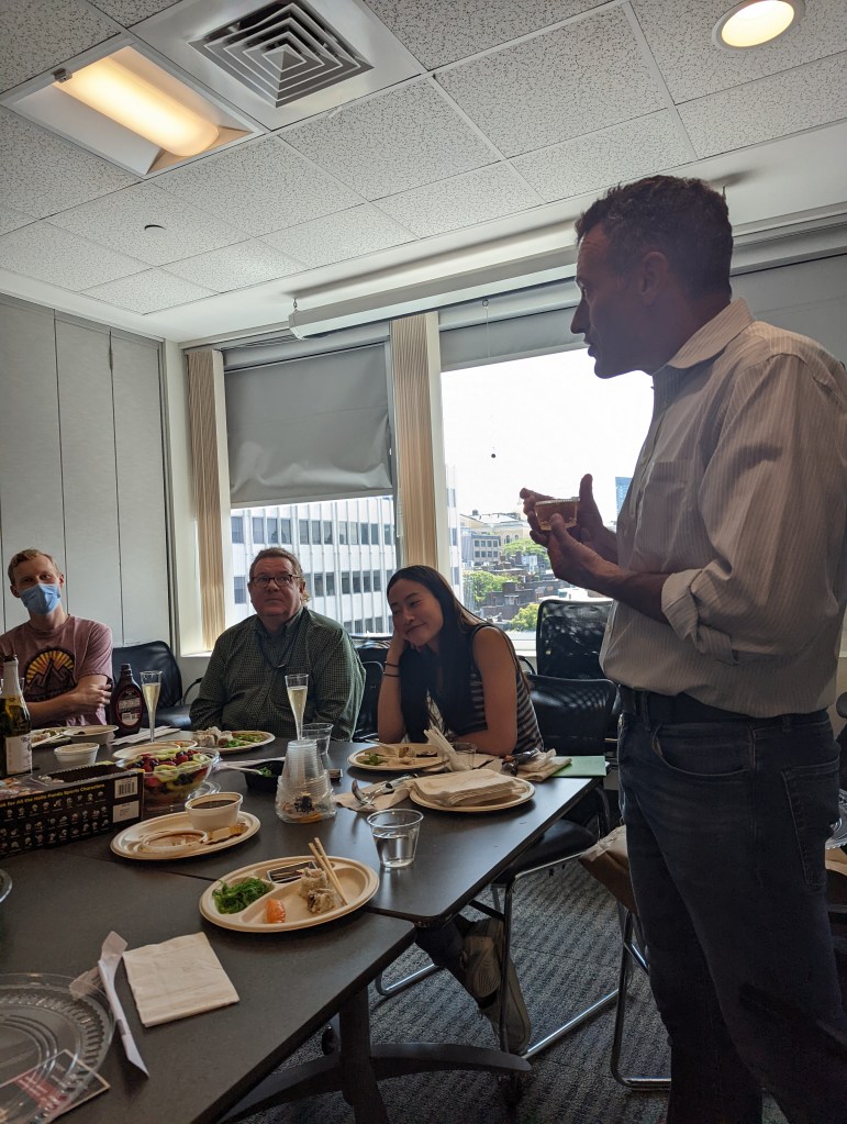 Joy’s surprise farewell&nbsp;party