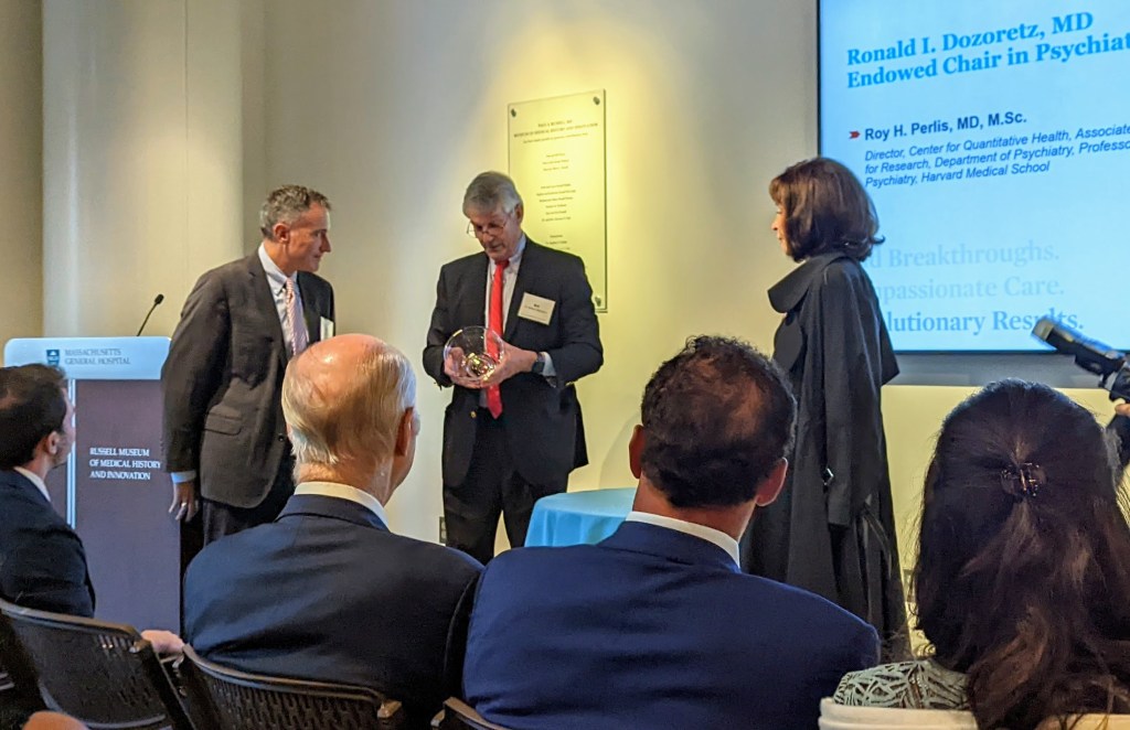 Congratulations to Roy, Ronald I. Dozoretz, MD Endowed Professor of&nbsp;Psychiatry