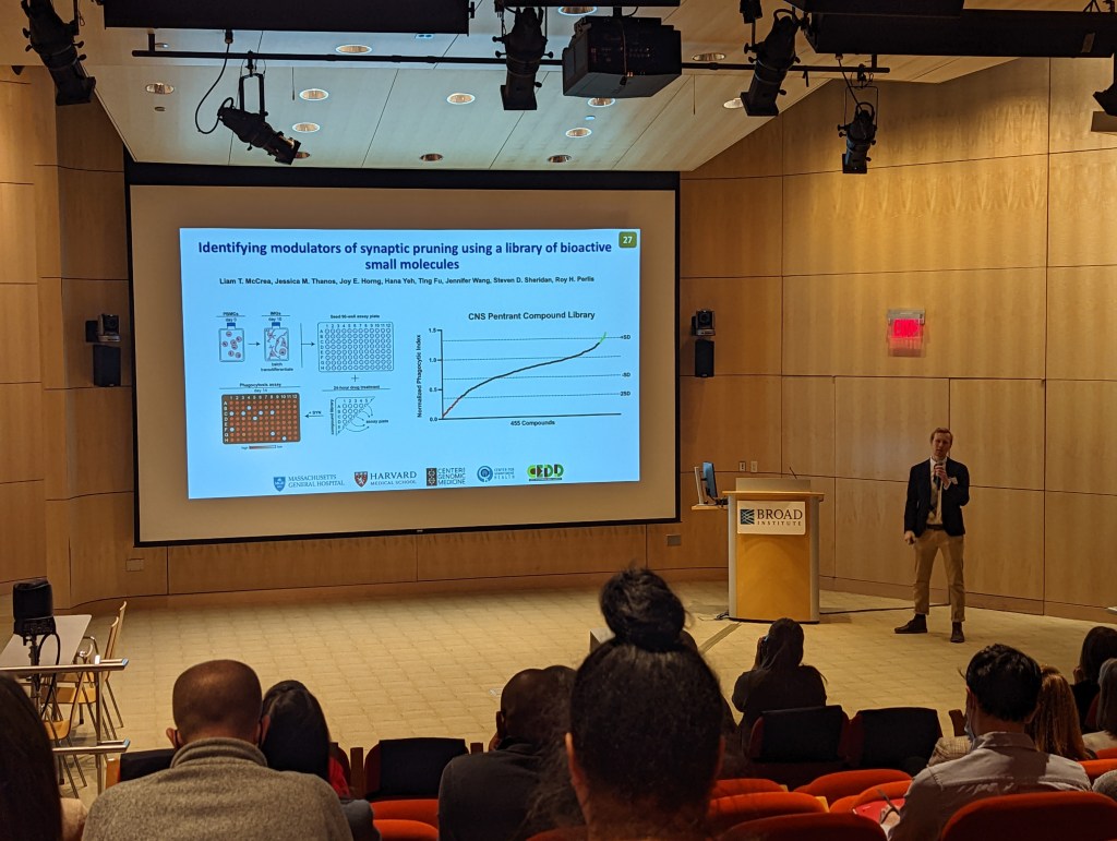 Great poster talk by Liam at CGM&nbsp;Retreat